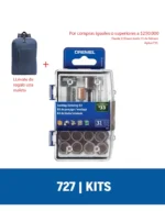 Kit Dremel con 31 acc para lijar y esmerilar (727)