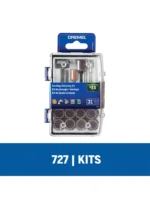 Kit Dremel con 31 accesorios para lijar y esmerilar (727)