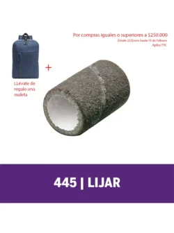 Kit Dremel con 6 tambor de lija 12,7mm grano fino (445)