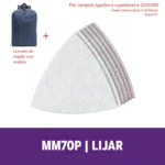 Papel para Lijar Pintura para Dremel Multi-Max con 6 (P80, P120 y P240) M70P
