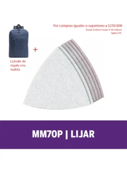 Papel para Lijar Pintura para Dremel Multi-Max con 6 (P80, P120 y P240) M70P