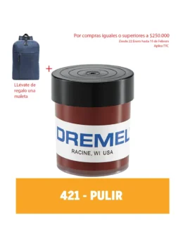 Pasta Dremel para Pulir y Limpiar Metales y Plástico (421)