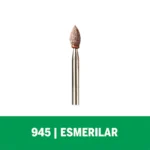 Piedra de Esmerilado Dremel llama de fuego de 4,8mm (945)