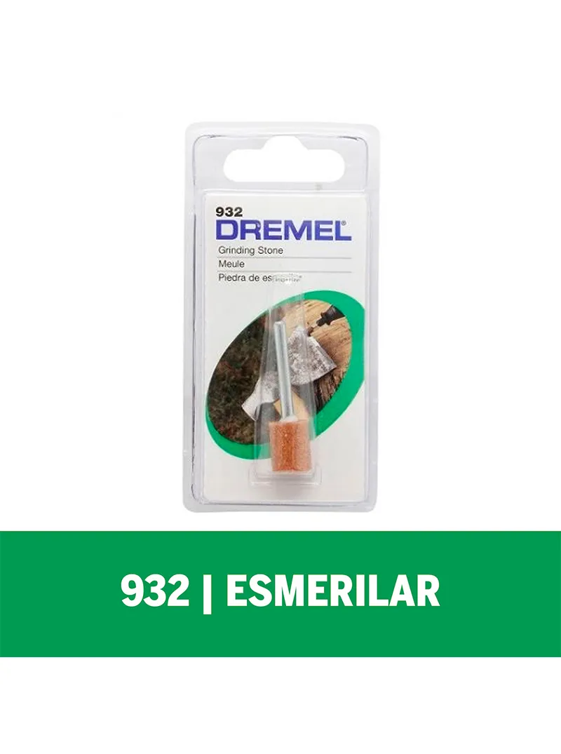 Piedra de esmerilado Dremel formato cuadrado de 9,5mm (933) Piedra de esmerilado Dremel formato cuadrado de 9,5mm (932)