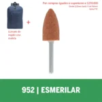 Piedra de esmerilado Dremel formato oval de 9,5mm (952)