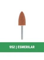 Piedra de esmerilado Dremel formato oval de 9,5mm (952)