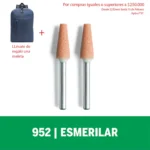 Piedra de esmerilado Dremel oval con punta delgada de 6,4mm (953)