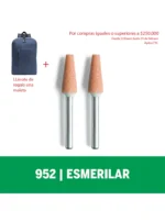 Piedra de esmerilado Dremel oval con punta delgada de 6,4mm (953)