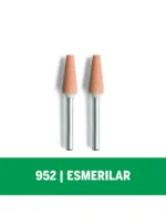 Piedra de esmerilado Dremel oval con punta delgada de 6,4mm (953)
