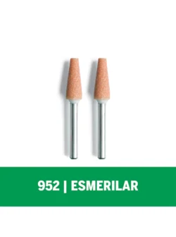 Piedra de esmerilado Dremel oval con punta delgada de 6,4mm (953)