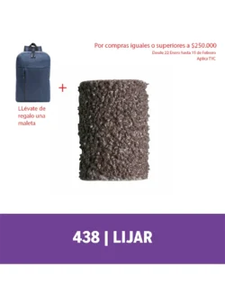 Tambor De Lija Dremel de 6,4mm de Grano Medio (438)