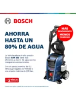 HIDROLAVADORA DE 2000 PSI GHP 200 BOSCH
