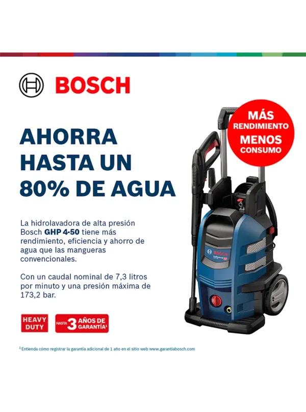 HIDROLAVADORA DE ALTA PRESION GHP4-50 BOSCH