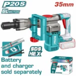 DEMOLEDOR INALÁMBRICO 16J HEXAGONAL TOTAL TDBLI20358