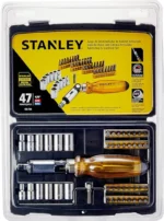 DESTORNILLADOR RACHET CON PUNTAS 47 PIEZAS STANLEY 68-736