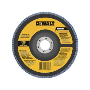 DISCO ABRASIVO FLAP PARA PULIR 7" X 7/8" GRANO G80 DEWALT DW8324