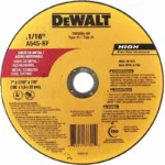 DISCO CORTE ACERO INOXIDABLE T1 7" X 1/16" X 7/8" DEWALT DW8065-AR