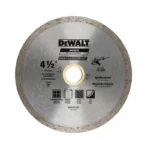 DISCO DIAMANTADO BANDA CONTINÚO MULTIPROPÓSITO 4.1/2" DEWALT DW47451HP