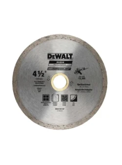 DISCO DIAMANTADO BANDA CONTINÚO MULTIPROPÓSITO 4.1/2" DEWALT DW47451HP