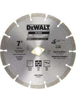 DISCO DIAMANTADO SEGMENTADO MULTIPROPÓSITO 7 DEWALT DW47702HP