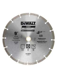 DISCO DIAMANTADO SEGMENTADO MULTIPROPÓSITO 9" DEWALT DW47902HP