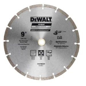 DISCO DIAMANTADO SEGMENTADO MULTIPROPÓSITO 9" DEWALT DW47902HP