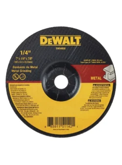 DISCO PULIR METAL T 27 7" X 1/4" DW54850