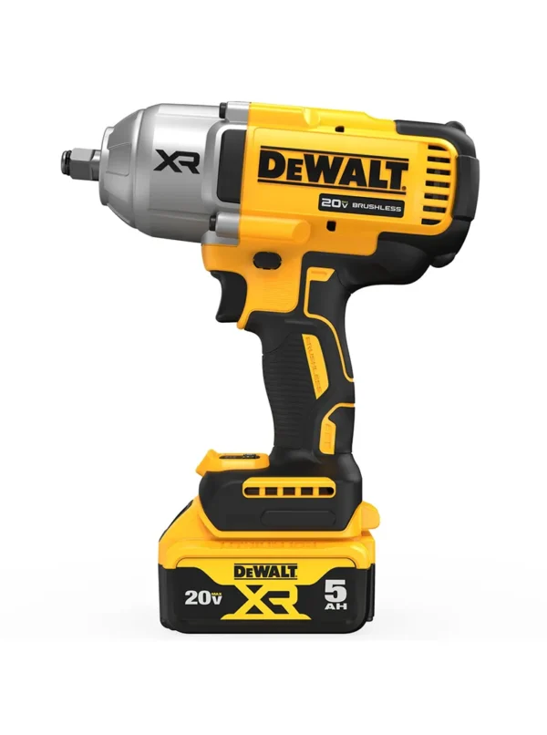 LLAVE DE IMPACTO INALÁMBRICA 2 BATERÍAS 5AH + JUEGO COPAS 1/2" DWMT74737 DEWALT DCF900P2-B3B
