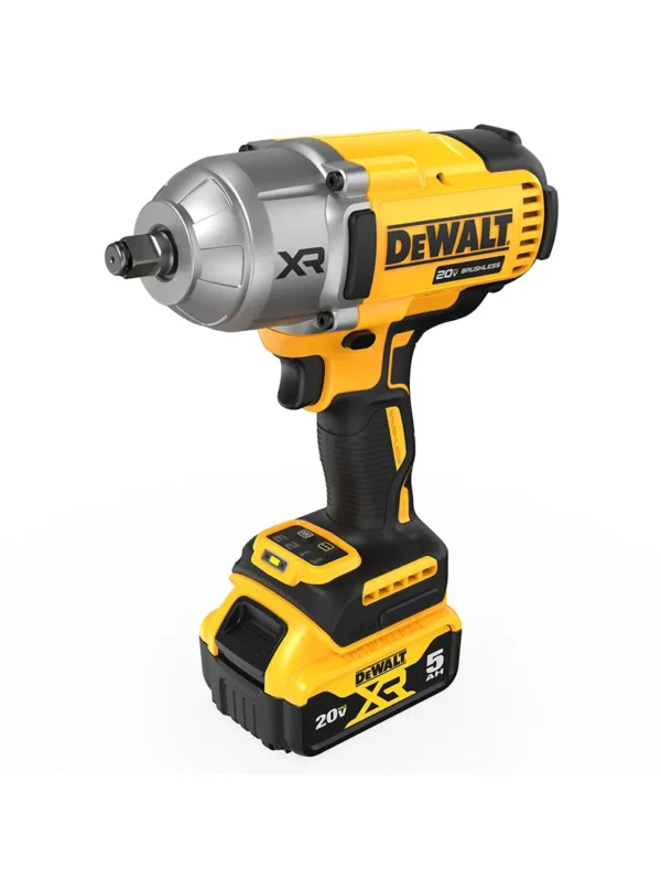 LLAVE DE IMPACTO INALÁMBRICA 2 BATERÍAS 5AH + JUEGO COPAS 1/2" DWMT74737 DEWALT DCF900P2-B3B