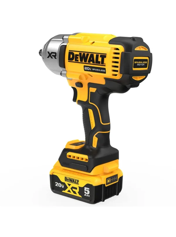 LLAVE DE IMPACTO INALÁMBRICA 2 BATERÍAS 5AH + JUEGO COPAS 1/2" DWMT74737 DEWALT DCF900P2-B3B