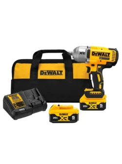 LLAVE DE IMPACTO INALÁMBRICA 2 BATERÍAS 5AH + JUEGO COPAS 1/2" DWMT74737 DEWALT DCF900P2-B3B