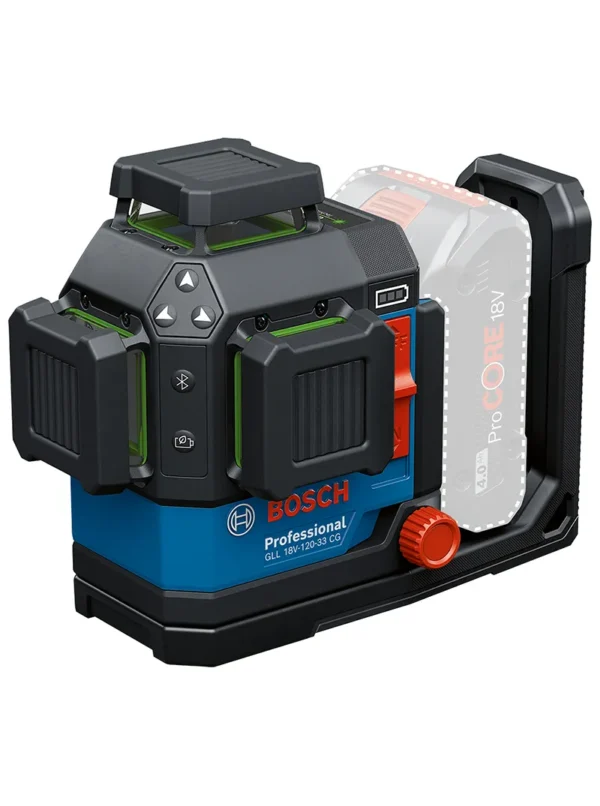 NIVEL LÁSER VERDE GLL18V 120 33 CG BOSCH