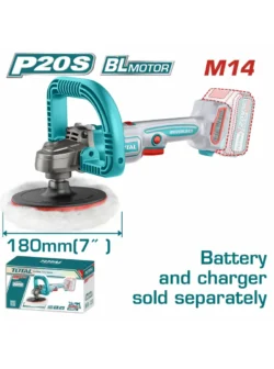 POLICHADORA INALÁMBRICA DE 7 20V TOTAL TAPLI2018
