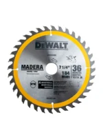 SIERRA CIRCULAR TUNGSTENO 7.14 X 36 DIENTES DEWALT DWA03090