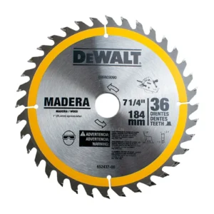 SIERRA CIRCULAR TUNGSTENO 7.14 X 36 DIENTES DEWALT DWA03090