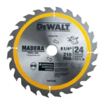 SIERRA CIRCULAR TUNGSTENO 8.14 X 24 DIENTES DEWALT DWA03100