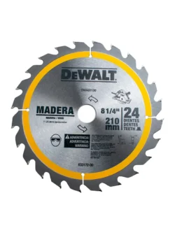 SIERRA CIRCULAR TUNGSTENO 8.14 X 24 DIENTES DEWALT DWA03100