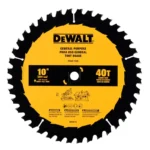 SIERRA CIRCULAR TUNGSTENO ELITE 10 X 40 DIENTES DEWALT DWA11040