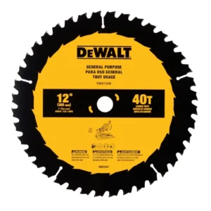 SIERRA CIRCULAR TUNGSTENO ELITE 12 X 40 DIENTES DEWALT DWA11240