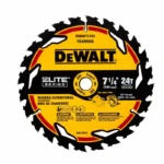 SIERRA CIRCULAR TUNGSTENO ELITE 7.14 X 24 DIENTES DEWALT DWAW71424-Z