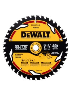 SIERRA CIRCULAR TUNGSTENO ELITE 7.14 X 40 DIENTES DEWALT DWAW71440