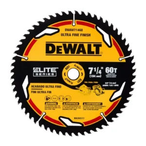 SIERRA CIRCULAR TUNGSTENO ELITE 7.14 X 60 DIENTES DEWALT DWAW71460