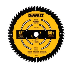 SIERRA CIRCULAR TUNGSTENO PARA MADERA ENCHAPADA 12 X 60 DIENTES DEWALT DWA11260