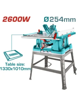 SIERRA DE BANCO INDUSTRIAL 2600W 10 TOTAL UTS526043