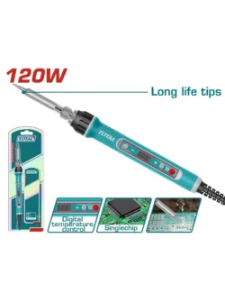 SOLDADOR CAUTIN ELECTRICO INDUSTRIAL 120W TOTAL UTET01610