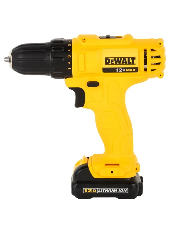 TALADRO INALÁMBRICO 12V 2 BATERÍAS + CARGADOR 12V DEWALT DCD700C2-B3