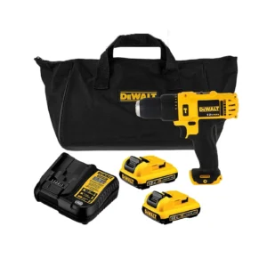 TALADRO INALÁMBRICO PERCUTOR 3/8" 2 BATERÍAS DEWALT DCD716D2-B3