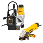 taladro base magnética 1200W DeWalt DWE1622K-B3 con pulidora DWE4314