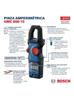 PINZA AMPERIMETRICA BOSCH GMC 600-15