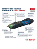 PROBADOR DE TENSION BOSCH GVD 1000-17